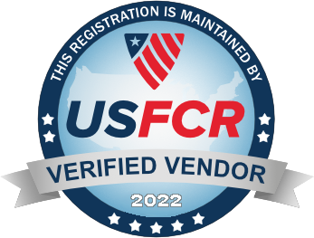 USFCR Verified Vendor.